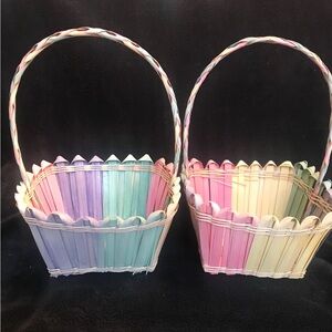 Colorful Woven Baskets